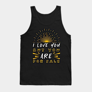 Funny Typography Tank Top